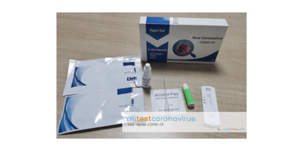medmesafe comercializa prueba de detección rápida COVID-19 para realizarlo en casa
