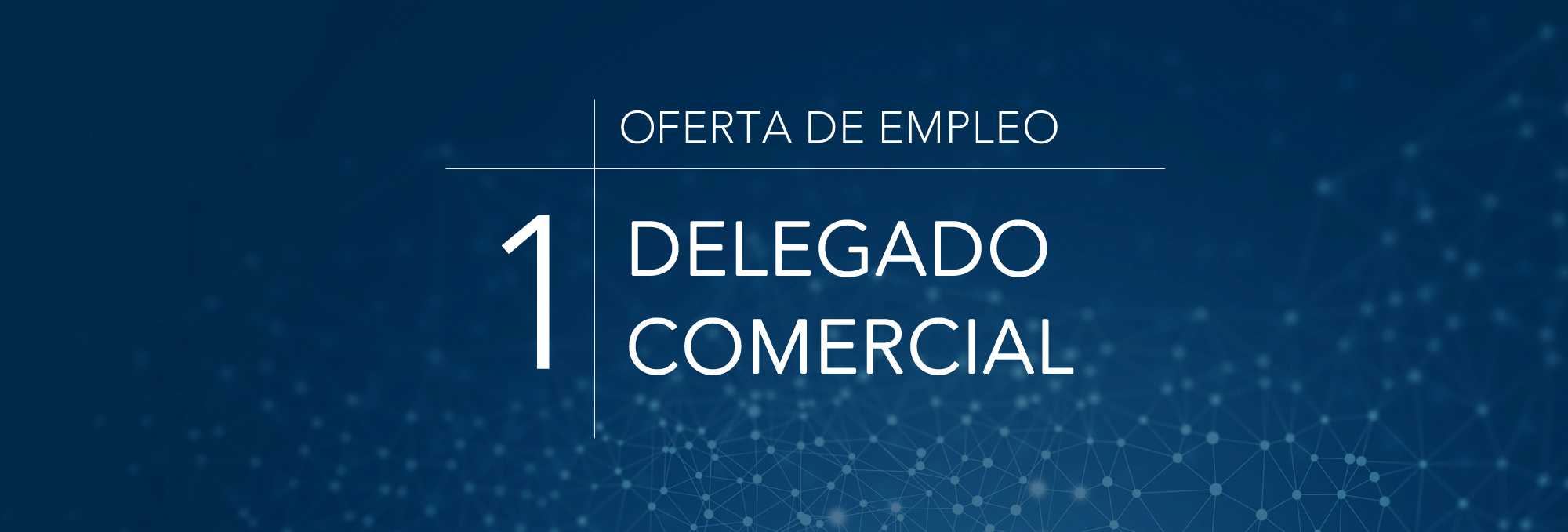 Oferta empleo Delegado Comercial