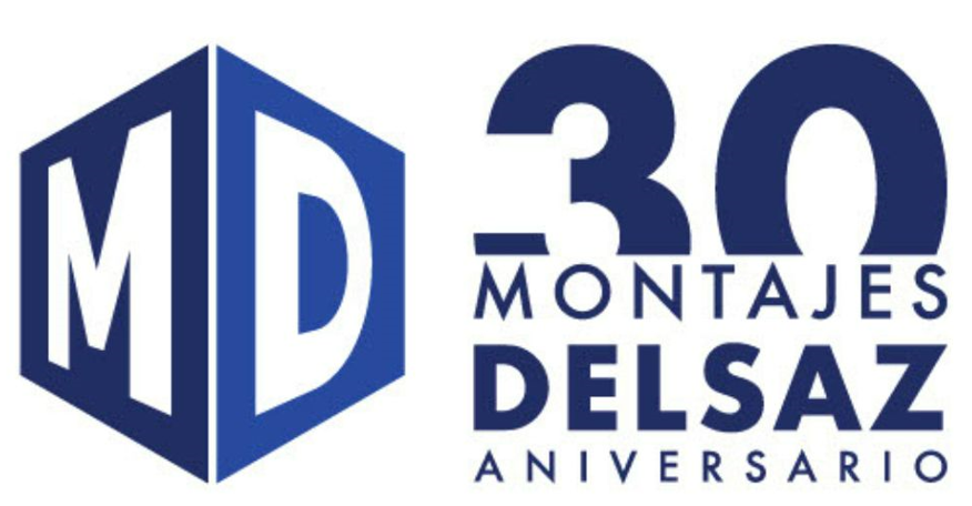 Logo Montajes Delsaz 30 aniversario