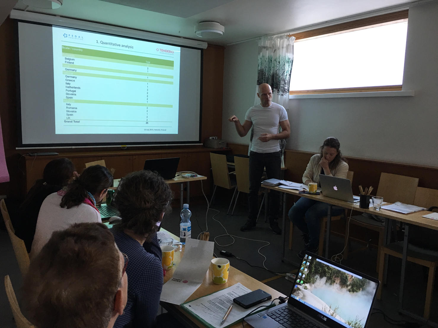 Reunión en el marco de European Bioeconomy Scene 2019 