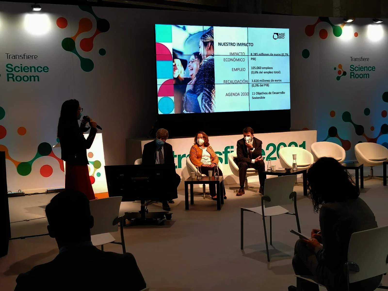 Raquel Saiz en el Foro Transfiere