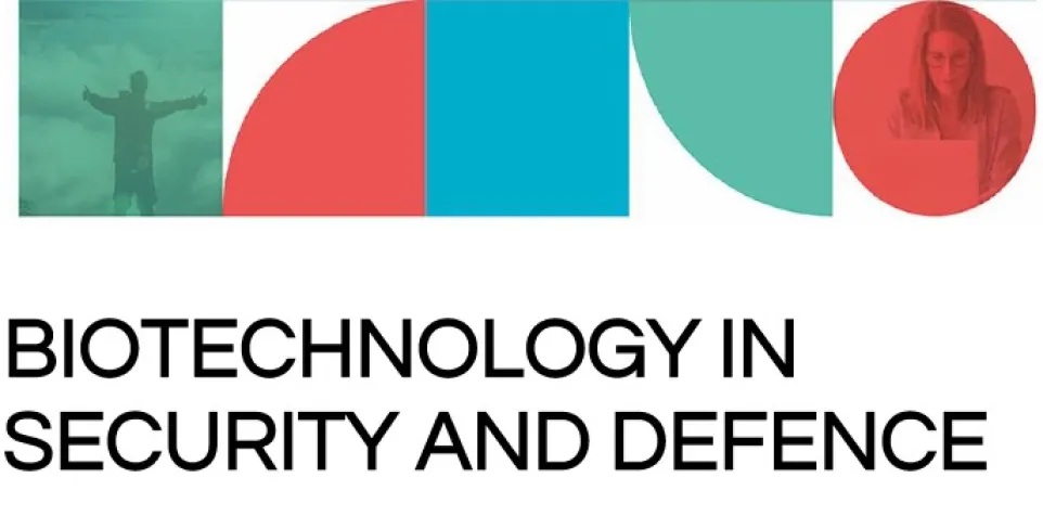 portada del documento sobre el papel de la biotecnología en Seguridad y Defensa