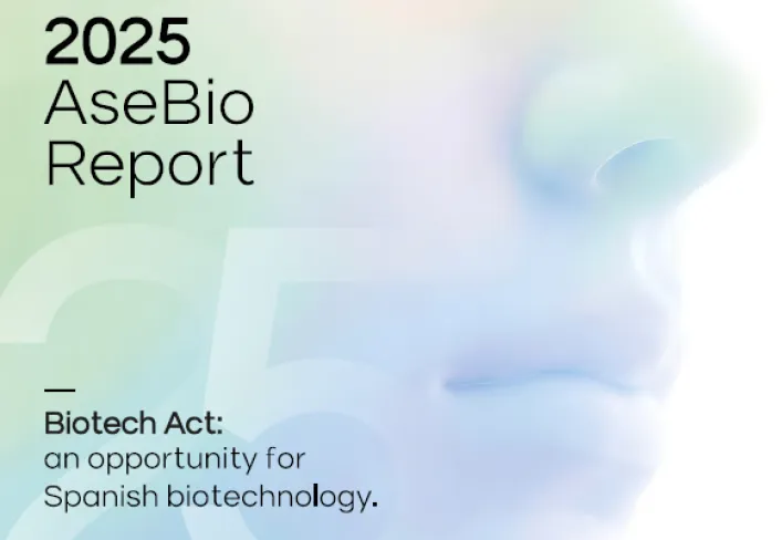 Portada del AseBio Report 2025
