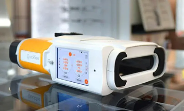 Imagen del Autorefractor de onda binocular QuickSee