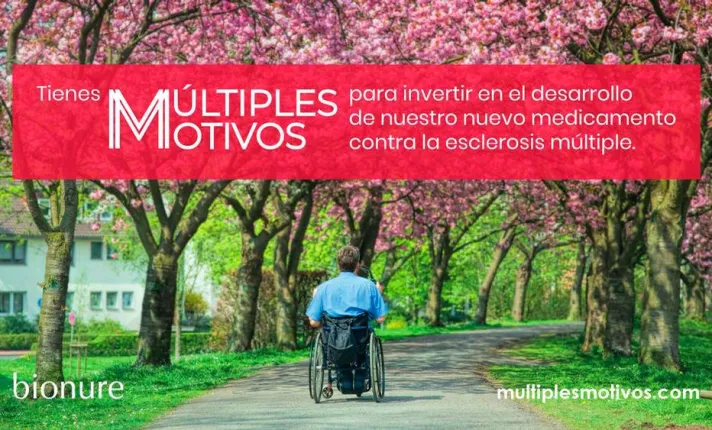 Cartel campaña de crowdfunding de Bionure