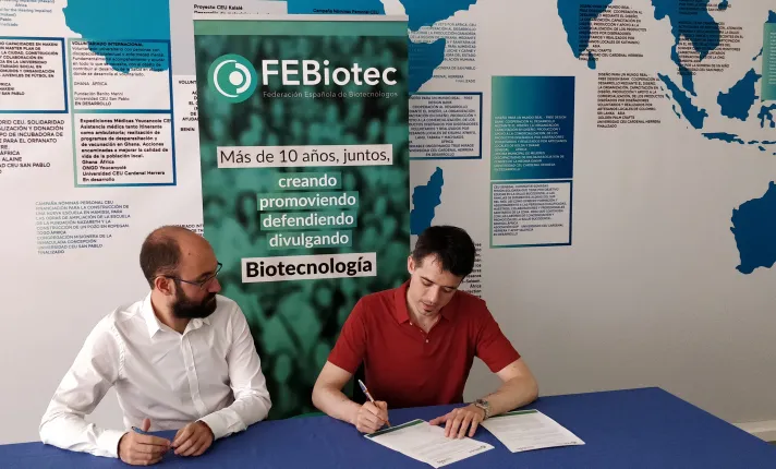 Acuerdo Colaboración Asebio FEBiotec