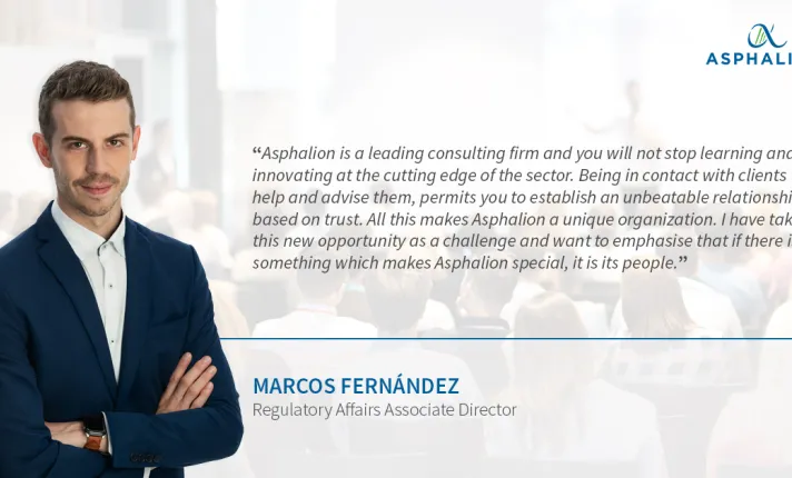 Asphalion nombra al nuevo Director Asociado de Asuntos Regulatorios