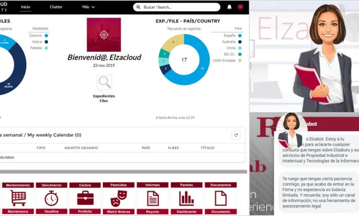 Elzaburu desarrolla su propio asistente virtual denominado Elzabot