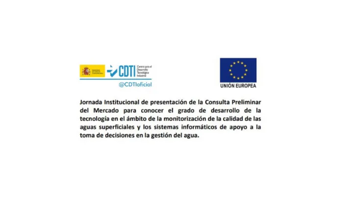 Consulta Preliminar del Mercado - Retos tecnológicos del agua