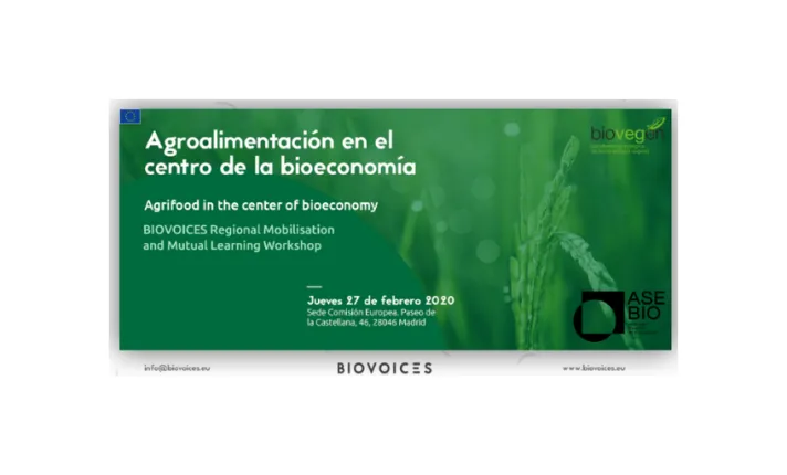 Jornada Agroalimentación en el centro de la bioeconomía