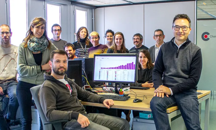 El equipo de Chemotargets, con sede en el Parc Científic de Barcelona