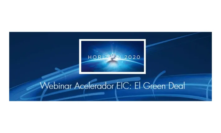 Webinar Acelerador EIC: El Green Deal