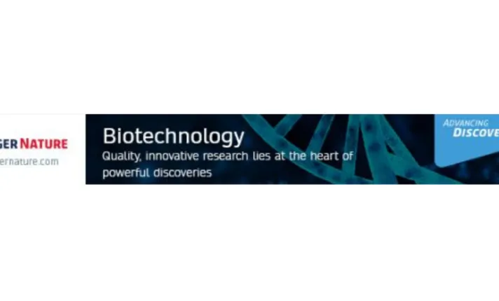 Springer Nature presenta un área dedicada a empresas y entidades que se especializan en el campo de la biotecnología