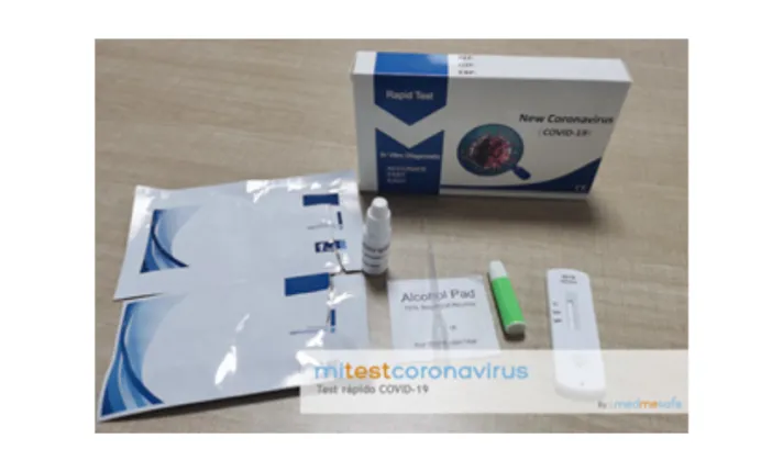 medmesafe comercializa prueba de detección rápida COVID-19 para realizarlo en casa