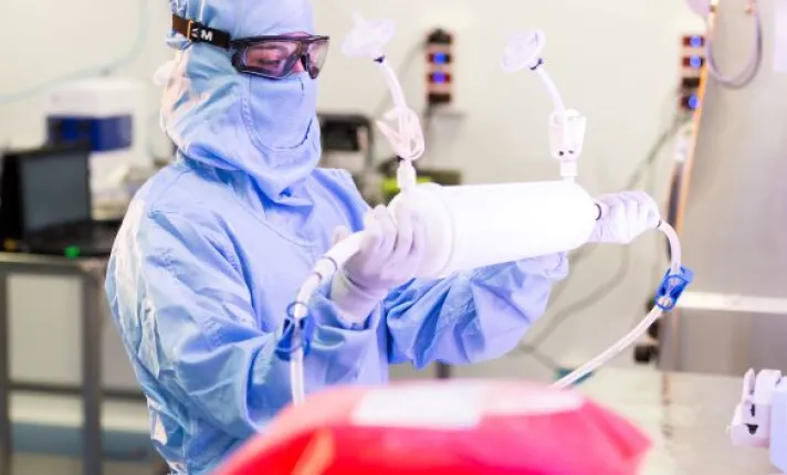 Cleanroom at VIVEbiotech