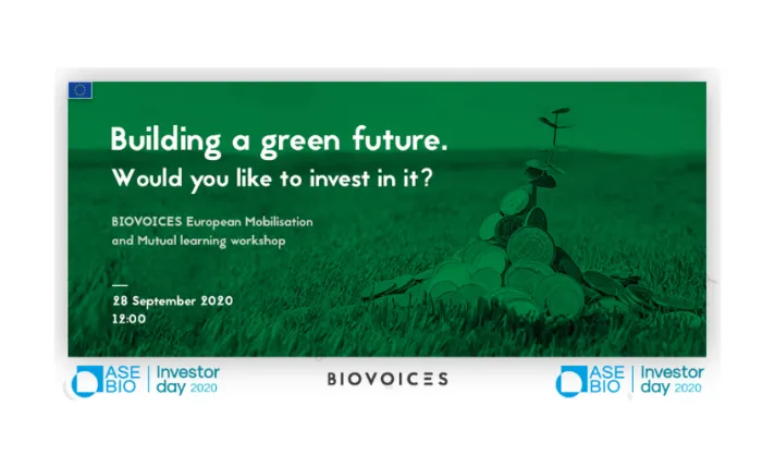 Building a green future. Would you like to invest in it