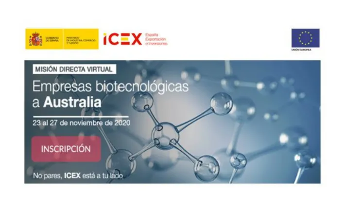 Misión Directa Virtual a Australia para empresas biotecnológicas 