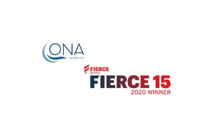 Ona Therapeutics is named as one of Fierce Biotech’s “Fierce 15” Biotech Companies of 2020