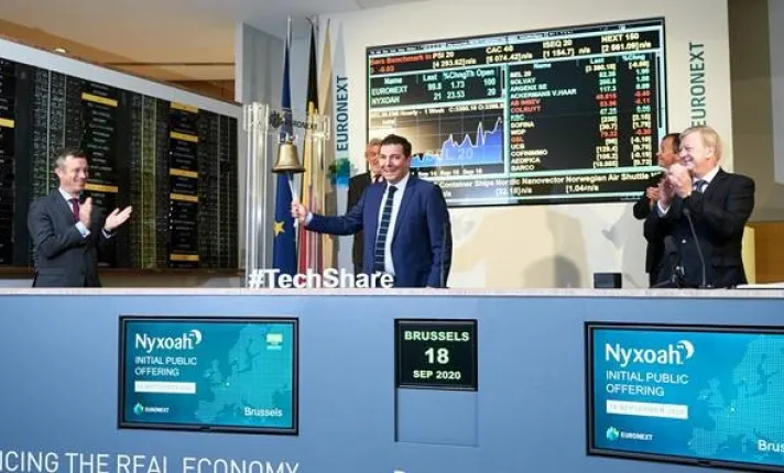 La belga Nyxoah debuta en Euronext Bruselas