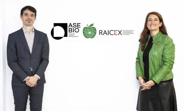AseBio y RAICEX se alían para facilitar la colaboración del talento científico con el sector biotecnológico