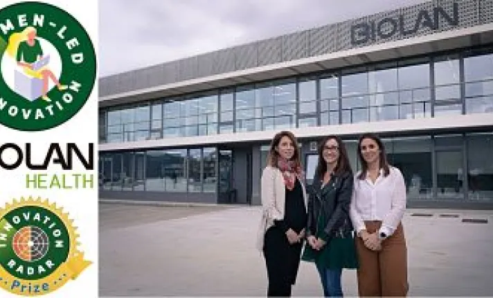 BIOLAN Health entre las 4 finalistas de European Commission Futurium Innovation Radar Prize, en la categoría de Women-led innovations 2020