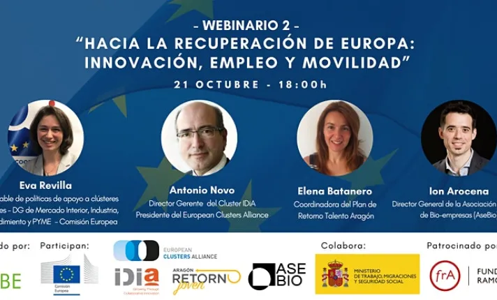 Webinar: Hacia la recuperación de Europa: innovación, empleo y movilidad