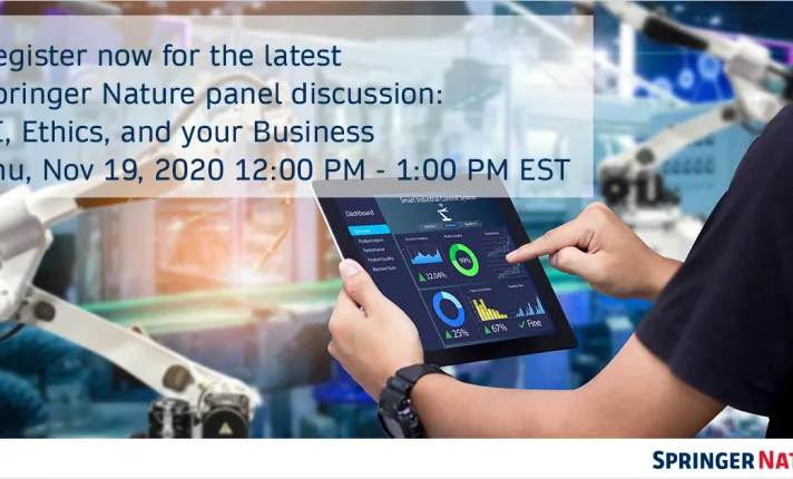 Springer Nature panel discussion: AI, Ethics, and your Business
