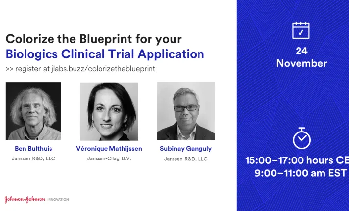 Colorize the Blueprint for your Biologics Clinical Trial Application