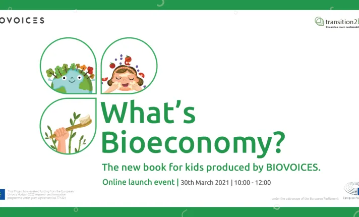 El libro para niños ¿Qué es la bioeconomía?
