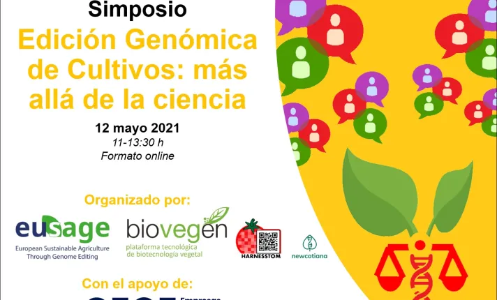 Simposio Edición Genómica de Cultivos: más allá de la ciencia