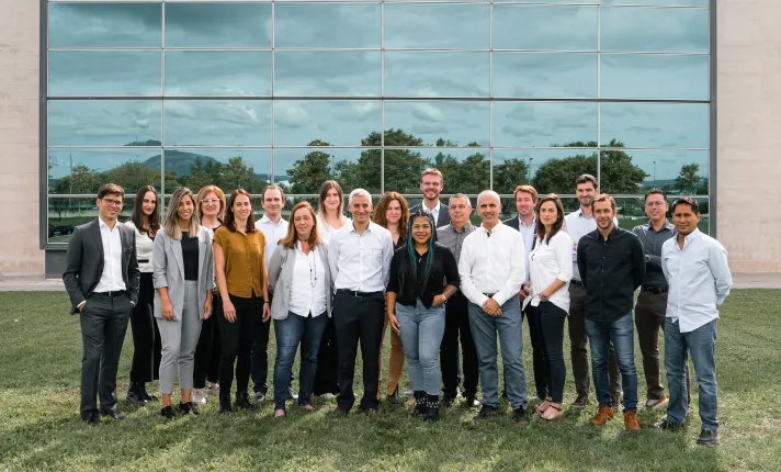 Profesionales del equipo de Klinea de la oficina de Barcelona