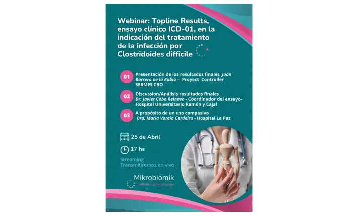 Cartel de un evento de Mikrobionik 