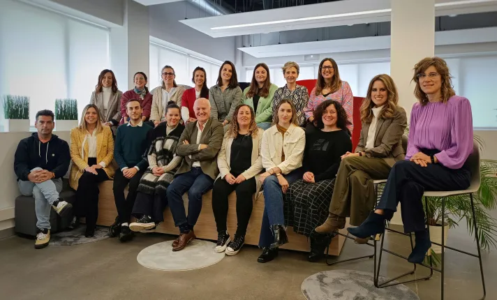 Foto de los profesionales de la plantilla de Mikrobiomik 