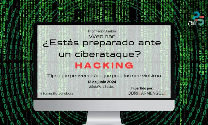 Banner de la sesión '¿Estás preparado ante un ciberataque? Tips que prevendrán que puedas ser víctima'