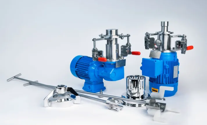 Nuevo mezclador de alto cizallamiento con acoplamiento magnético para producción de emulsiones