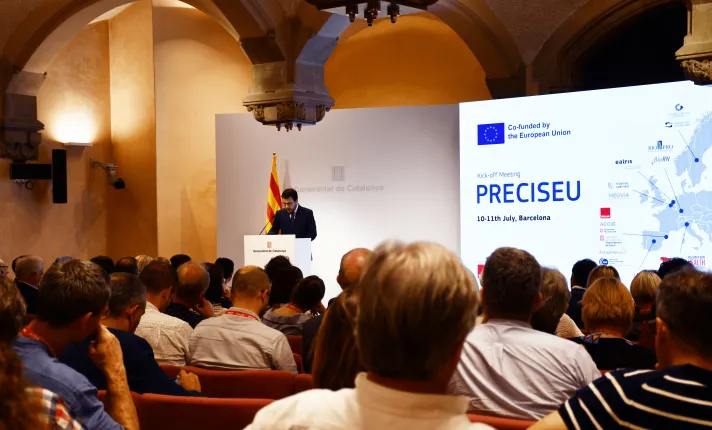 El presidente de la Generalitat de Cataluña, Pere Aragonès