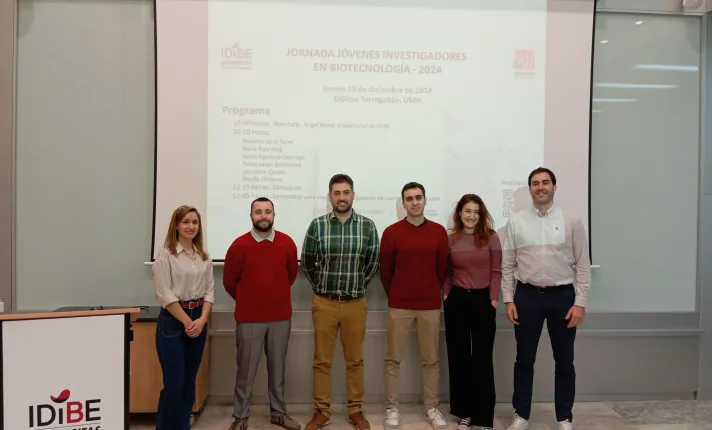 Jóvenes investigadores de biotecnología