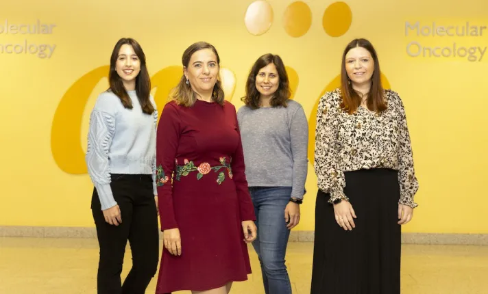 Beatriz Cicuéndez, Guadalupe Sabio, Marta León y Cintia Folgueira 