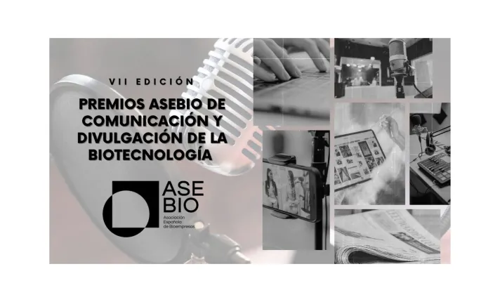 Banner de los “Premios de Comunicación y Divulgación de la Biotecnología”