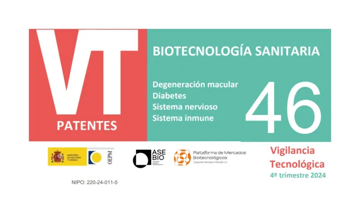 Boletín de Vigilancia Tecnológica en Biotecnología aplicada al sector sanitario