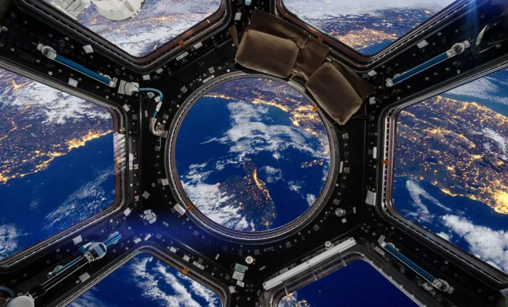 Vista de la Tierra desde el espacio