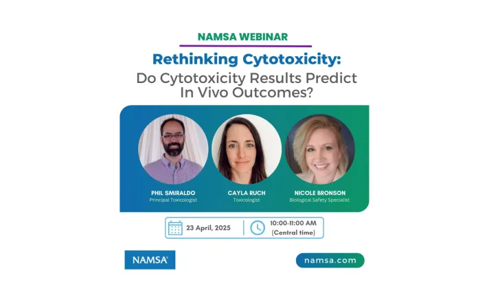 Webinar organizado por NAMSA
