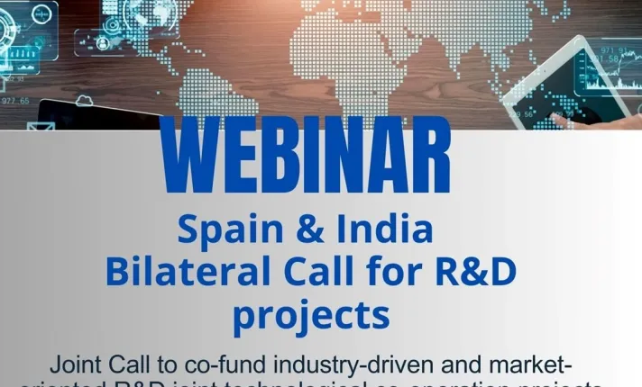 Webinar Spain & India Bilateral Call for R&D projects