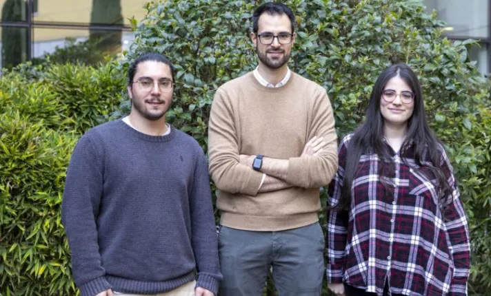 José Córdoba, Marcos Díaz Gay y Pilar Gallego. Crédito: Laura M. Lombardía / CNIO