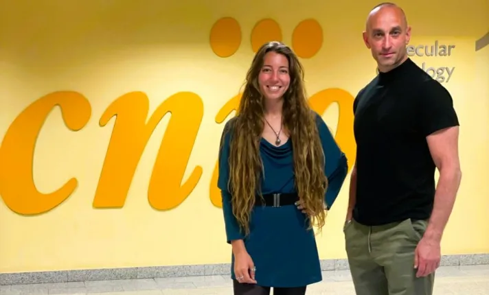 Irene Herranz y Nabil Djouder. Crédito: Sladjana Zagorac 