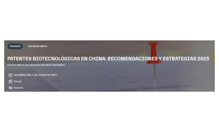 Webinar Patentes biotecnológicas en China
