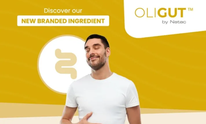 Imagen promocional de Oligut, el nuevo producto desarrollado por Natac