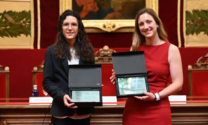 Andrea Moreno Manuel, del Hospital Lozano Blesa de Zaragoza, y María Muñoz San_ Ayudas Cajal_Merck y UAM