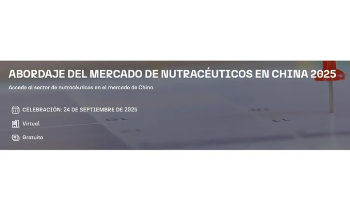 Webinar: Abordaje del mercado de nutracéuticos en China 2025