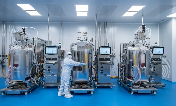 Biorreactores de HIPRA